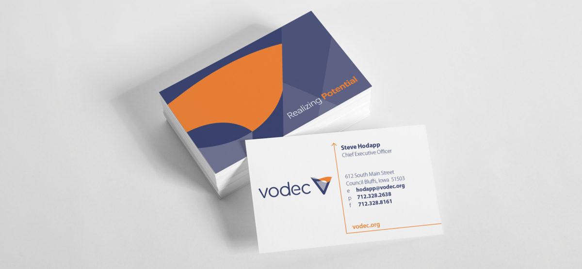 vodec business card
